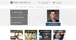 Desktop Screenshot of engellawgroup.com